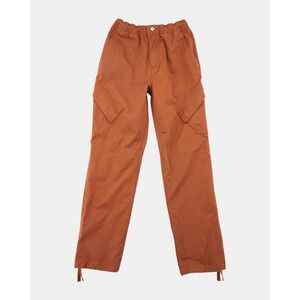 Air Jordan Essentials Cargo Pants Small Brown Elastic Waist Utility Streetwear